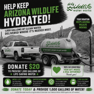 Donate Tax Deductible 1000 Gallons Of Water