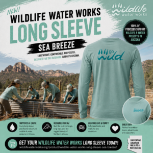 Wildlife Water Works Long Sleeve Sea Breeze