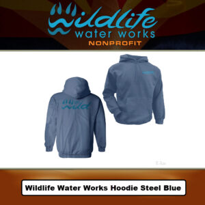Wildlife Water Works Hoodie Steel Blue