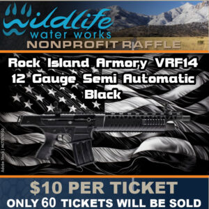 Rock Island Armory VRF14 12 Gauge Semi Automatic Black Raffle GR2695