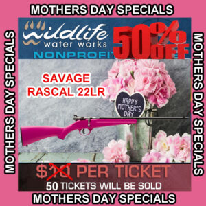 50% OFF! MOTHERS DAY SPECIAL Savage Rascal 22LR GR2678