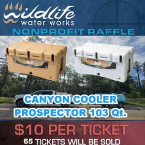 Canyon Cooler Prospector 103 Quart Cooler WWW Raffle GR2692