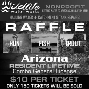 AZGFD Arizona Lifetime Hunting And Fishing License GR2693