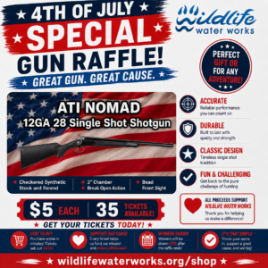 50% OFF 4TH OF JULY SPECIAL ATI Nomad 12GA 28" Single Shot Shotgun GA26108