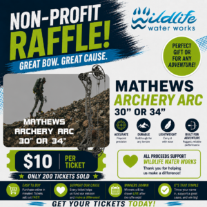 NEW MATHEWS ARC BOW 30 or 34 RAFFLE GR2699