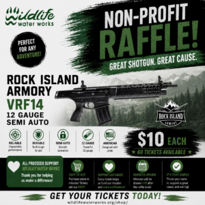 Rock Island Armory VRF14 12 Gauge Semi Automatic Black Raffle GR2695