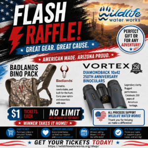 1$ FLASH RAFFLE! BADLANDS BINO HARNESS PLUS VORTEX 10X42 250TH ANNIVERSARY BINOCULARS GR26114