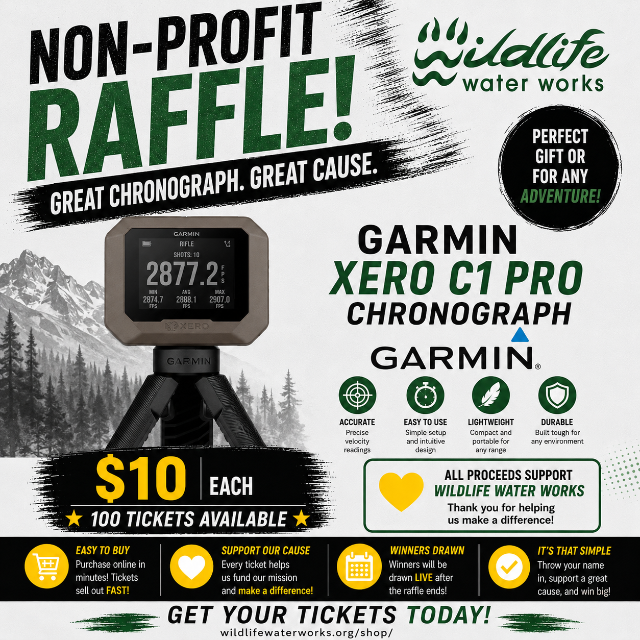 Garmin Xero C1 Pro Chronograph WWW Raffle GR26104