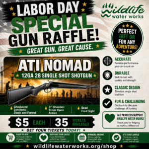 50% OFF LABOR DAY SPECIAL ATI Nomad 12GA 28" Single Shot Shotgun GA26127