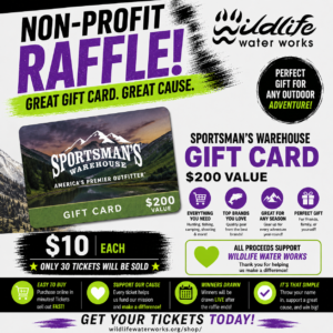 Sportsmans Warehouse $200 Gift Card Raffle GR 26122