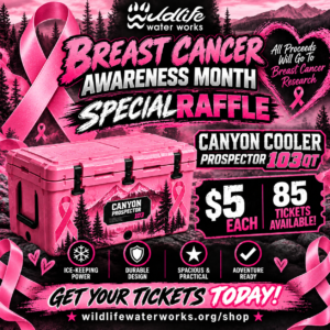 50% OFF! BREAST CANCER AWARENESS SPECIAL Canyon Cooler 103 Prospector cooler Raffle GR26145